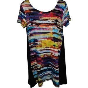 NWT Cable & Gauge Multi-Color Short Sleeve Top